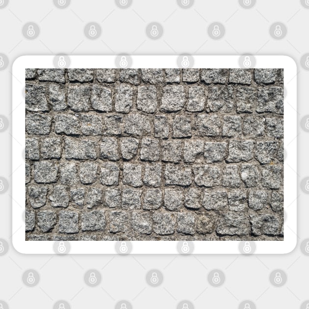 Stone pavement texture. Sticker by AnaMOMarques